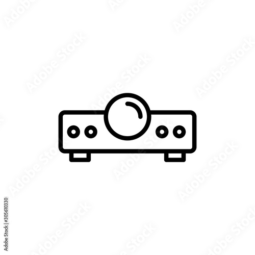 Projector Vector Line Icon