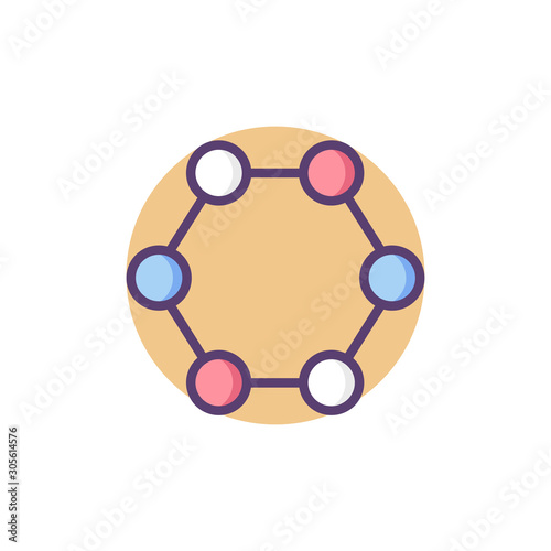 Atom Vector Icon