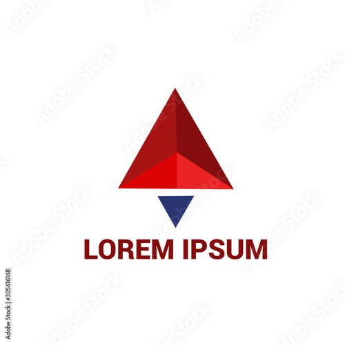 Free Download Abstract Letter A minimalist modern logo design - GFXLoad