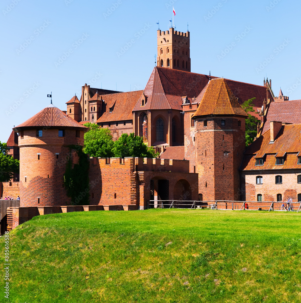 Malbork Castle is historical heritage