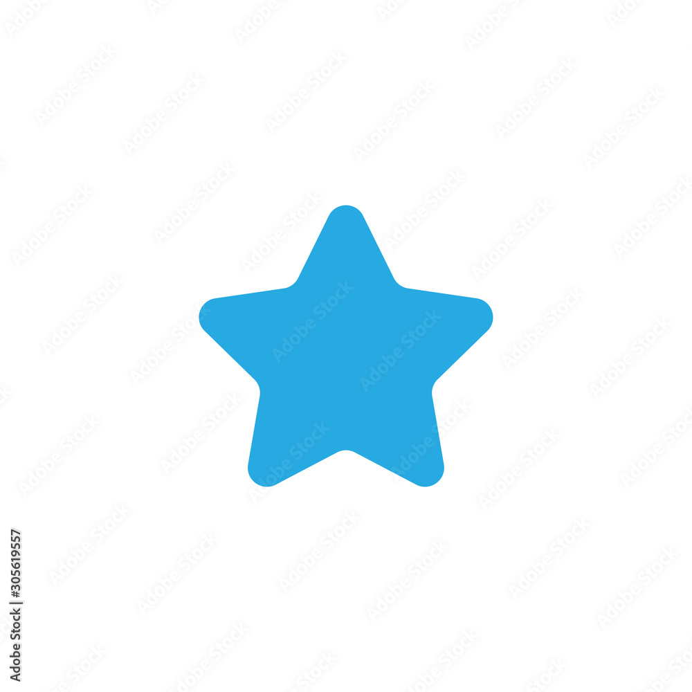 Abstract star icon design template vector isolated Abstract star icon design template vector isolated