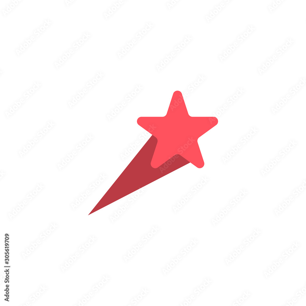 Abstract star icon design template vector isolated Abstract star icon design template vector isolated