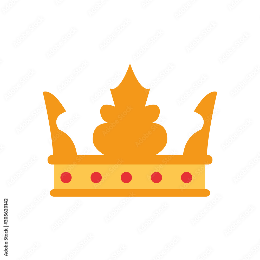 medieval queen crown flat style icon medieval queen crown flat style icon