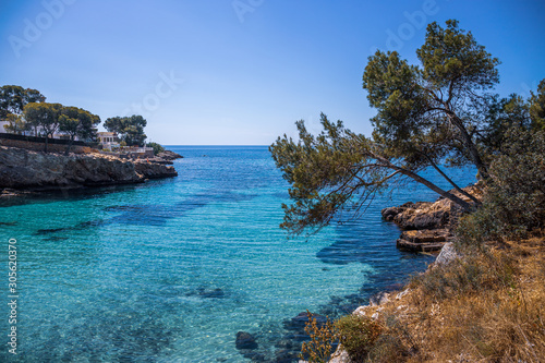 Fototapeta Naklejka Na Ścianę i Meble -  rocky coast of Mallorca, Spain