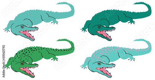 crocodile set