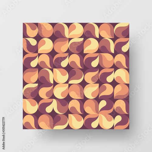 Amazing business advertisement vector mural art square banner mock up. Modern corporate abstract geometric illustration design layout background. Company identity quadrangle texture brochure template.