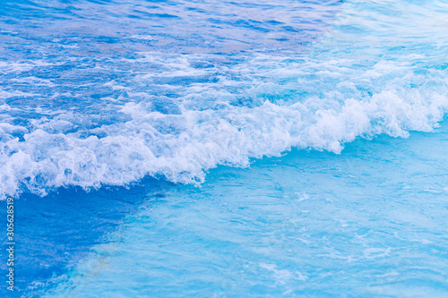 Fototapeta Naklejka Na Ścianę i Meble -  Blue wave on a beach
