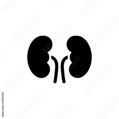 Kidneys Vector Glyph Icon