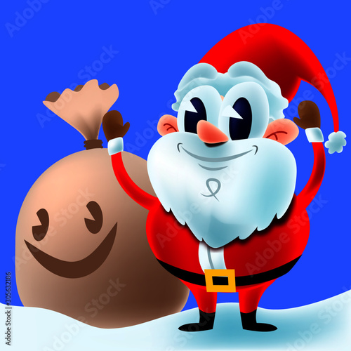 santa claus en navidad