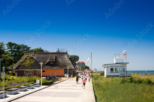 Beach promenade, Kuehlungsborn, Germany, Europe photo