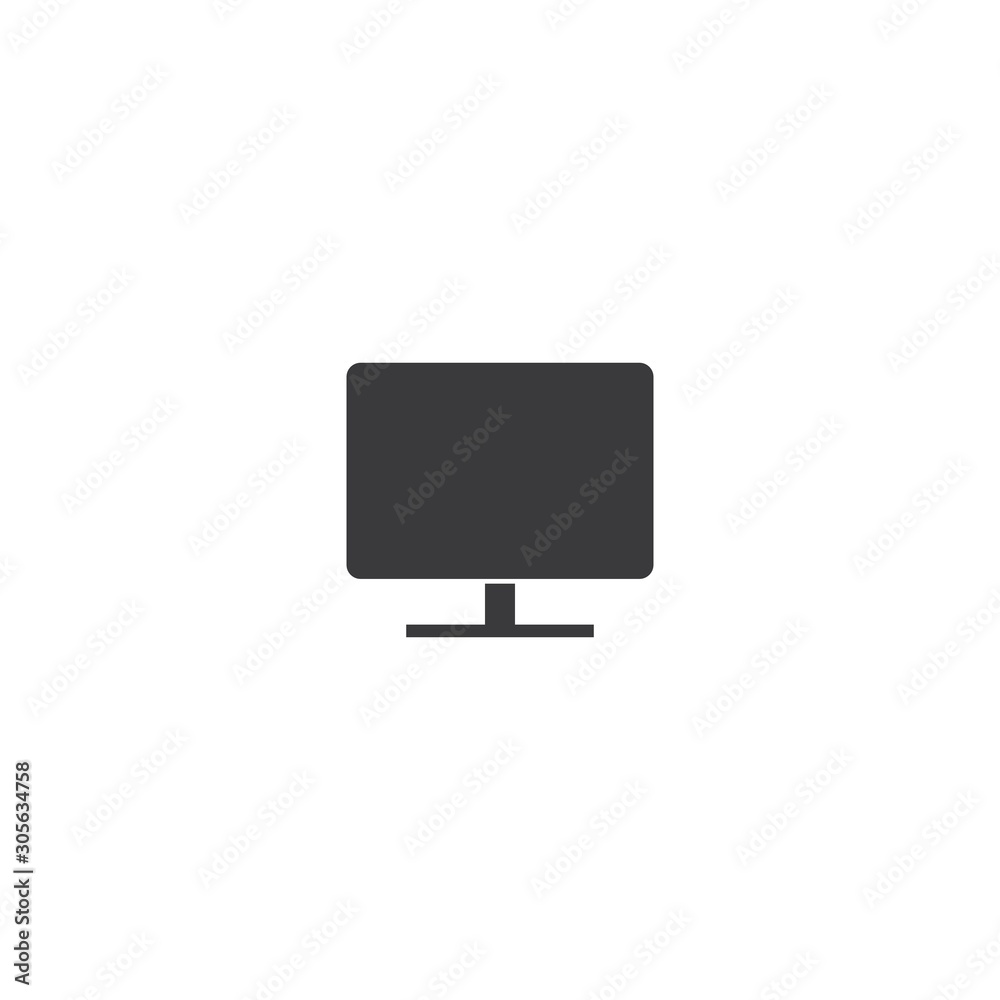 Monitor computer icon Monitor computer icon