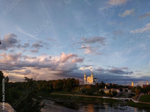 church over the river