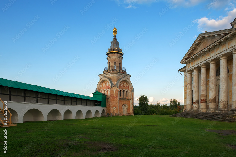 Candle tower, Borisoglebsky monastery, the town of Torzhok, Tver region