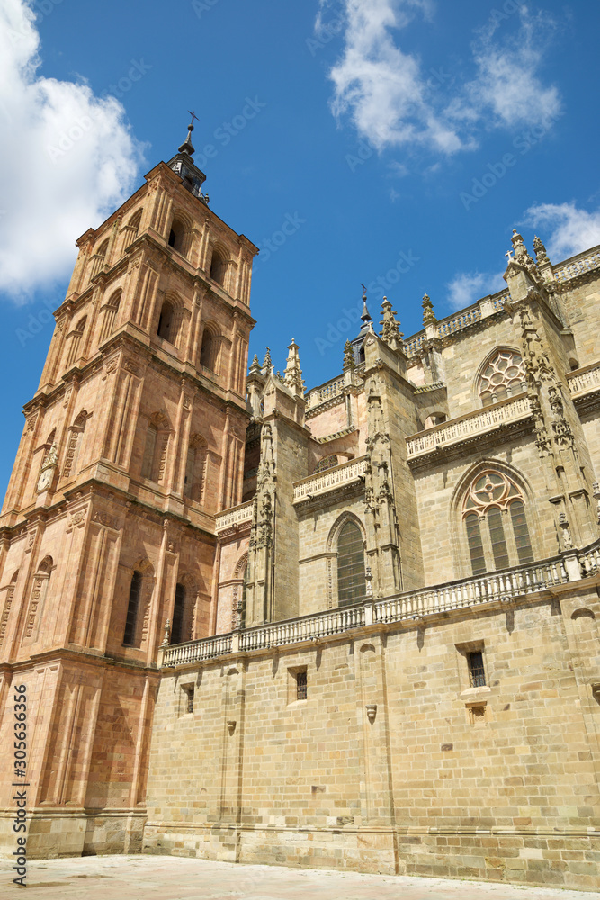 Astorga Cathedral view