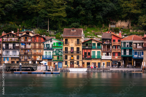 Fishermen town of Pasaia at the Basque Country.