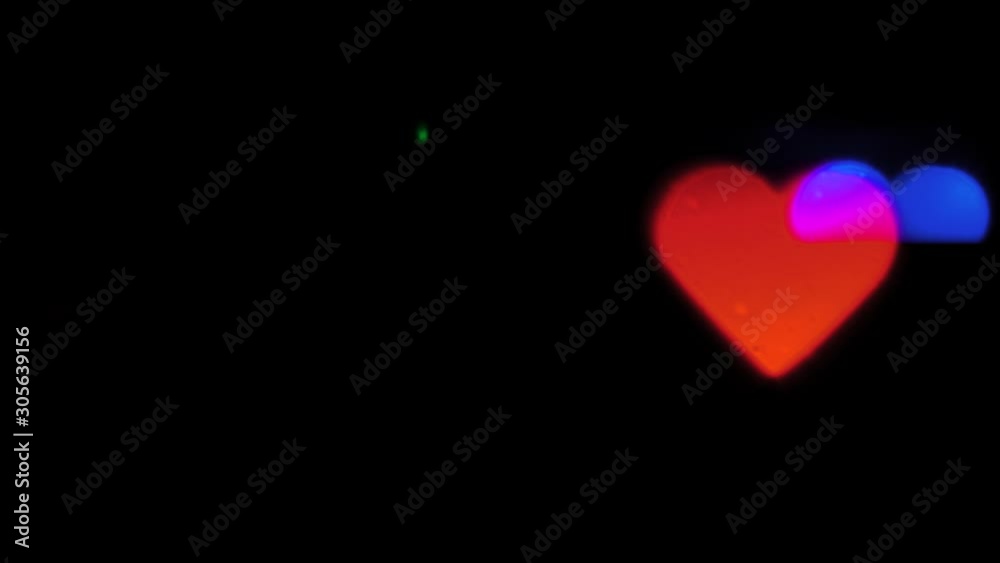 Beautiful hearts bokeh from flashing lights, Valentines Day, wedding day or social media Like background concept Beautiful hearts bokeh from flashing lights, Valentines Day, wedding day or social media Like background concept