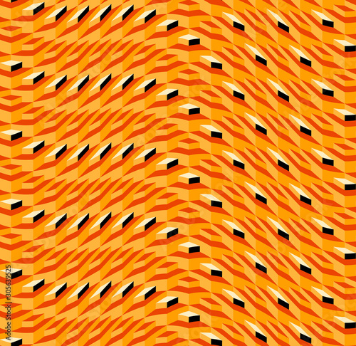stairs cubes texture sliding seamless orange
