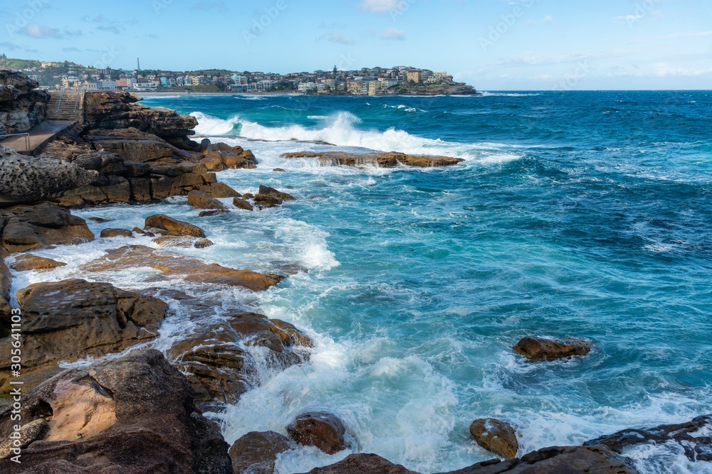 Bondi beach in Sydney,Australia. Bondi beach in Sydney,Australia.