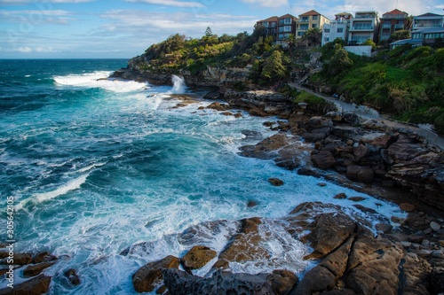 Canvas Print Bondi beach in Sydney,Australia.