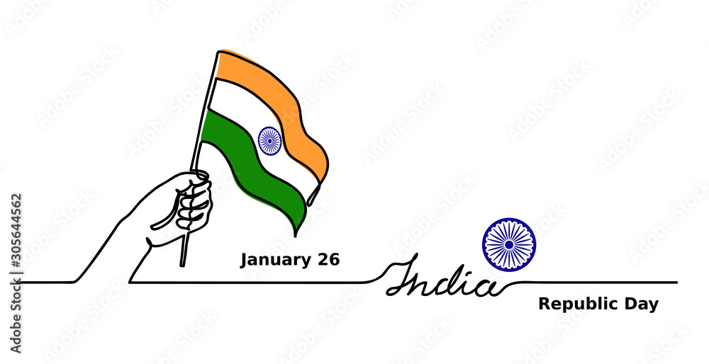 India 3ft x 5ft Nylon Flag