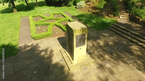 Orbit flight around a cenotaph in Kirkham photo