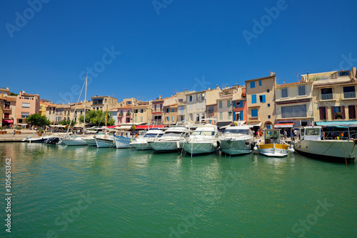 Port of Cassis old town. Provence, France