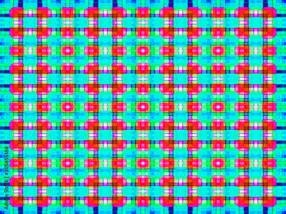 Fototapeta premium Abstract colorful background texture for wallpaper pattern backdrop decoration graphic fabric striped art design illustration geometric mosaic