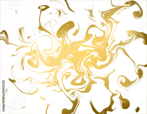 Marble gold vector background © xenial