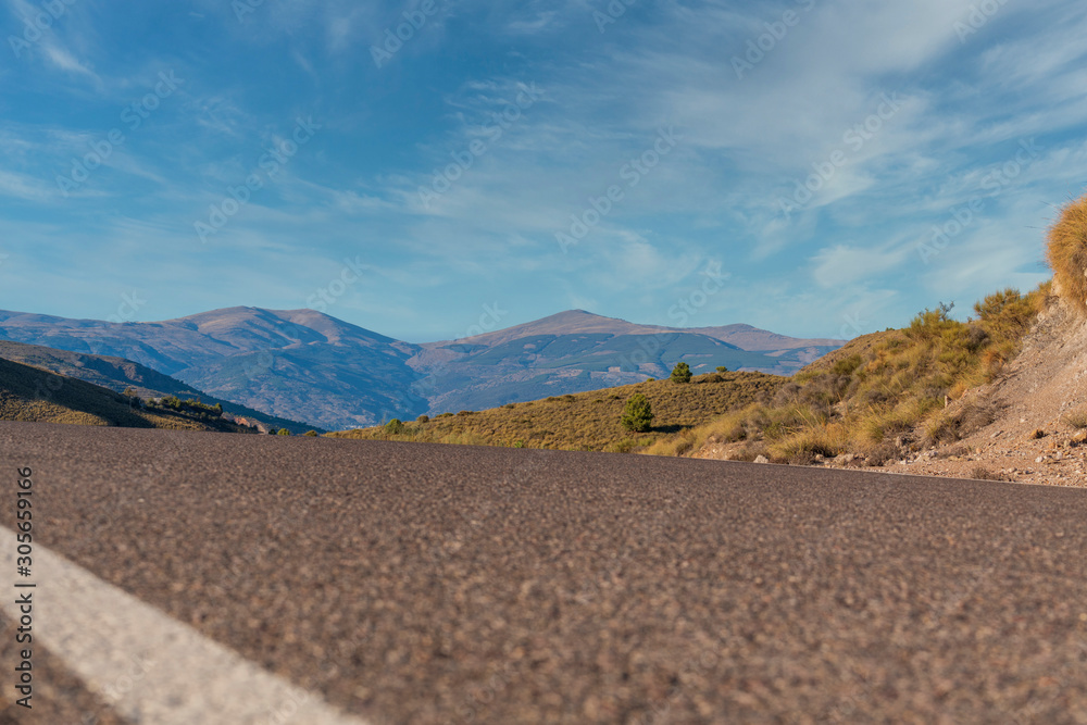 Mountainous landscape of the Alpujarra near Berja Mountainous landscape of the Alpujarra near Berja