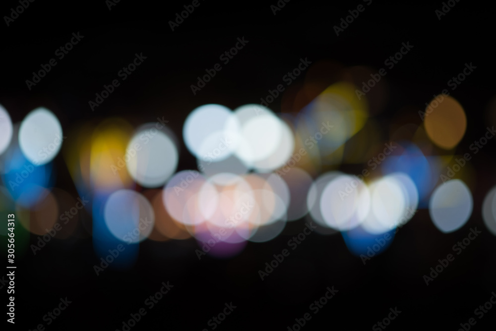 Obraz premium Abstract blur bokeh light background