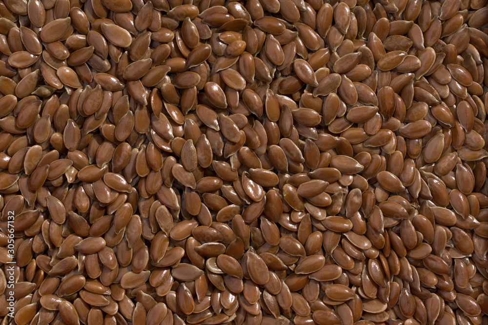 Close up shot of many flaxseeds on a pile Close up shot of many flaxseeds on a pile