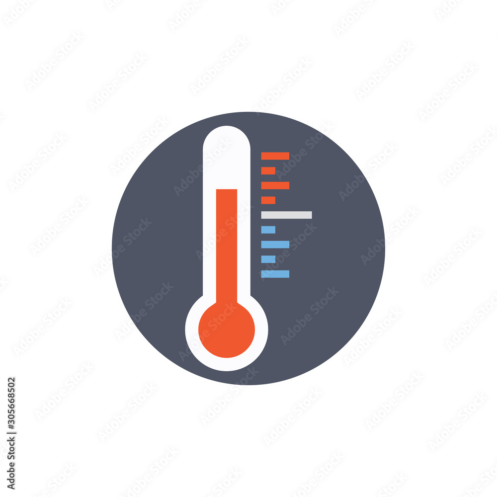 Thermometer Vector Icon Thermometer Vector Icon