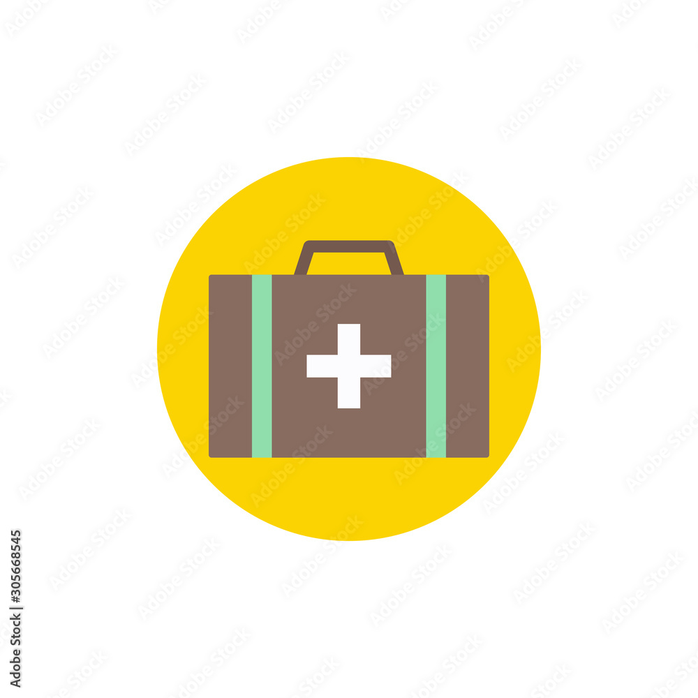 Obraz premium First Aid Vector Icon