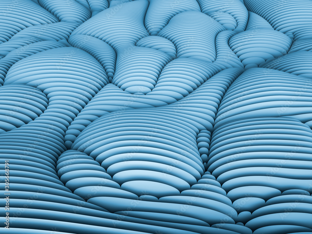 Fototapeta premium Blue 3D Background