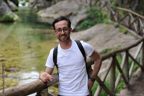 Murais de parede hombre sonriente