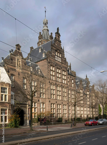 Gymnasium Haganum The Hague. Schoolbuilding. Architecture