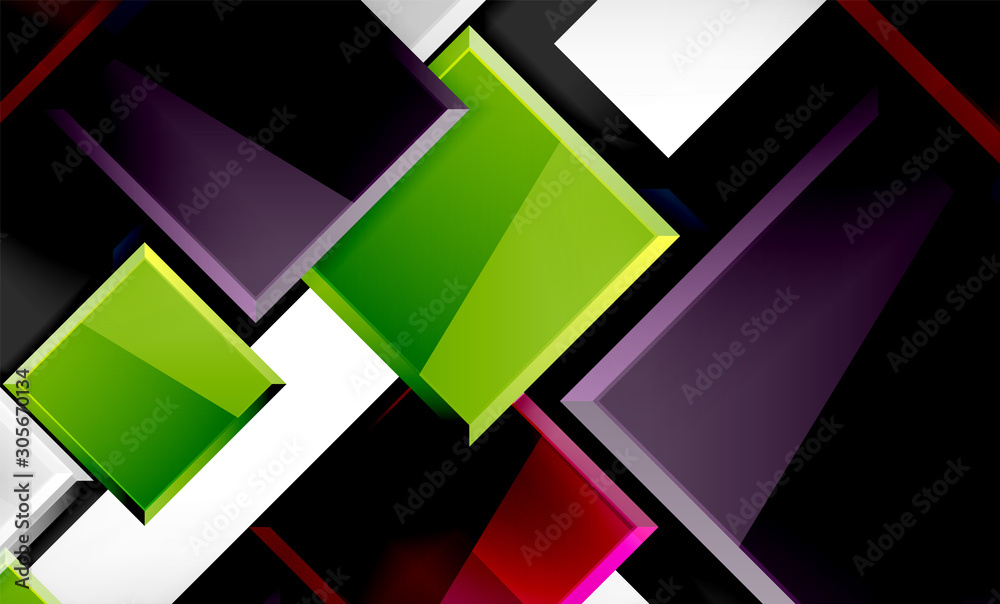 Color squares futuristic abstract background Color squares futuristic abstract background