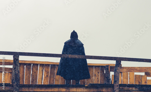 Man in robe