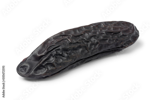 Single whole Tonka bean photo