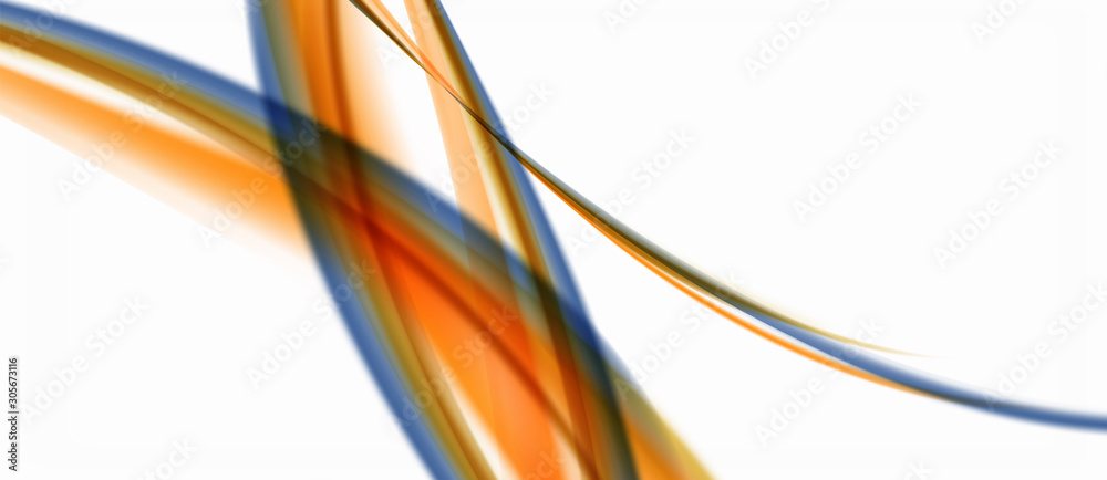 Trendy abstract wave blur pattern, multicolored lines on white background for wallpaper design. Colorful background vector. Creative vector element. Trendy abstract wave blur pattern, multicolored lines on white background for wallpaper design. Colorful background vector. Creative vector element.