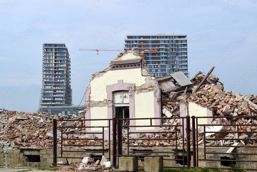 Fototapeta premium Belgrade on the water