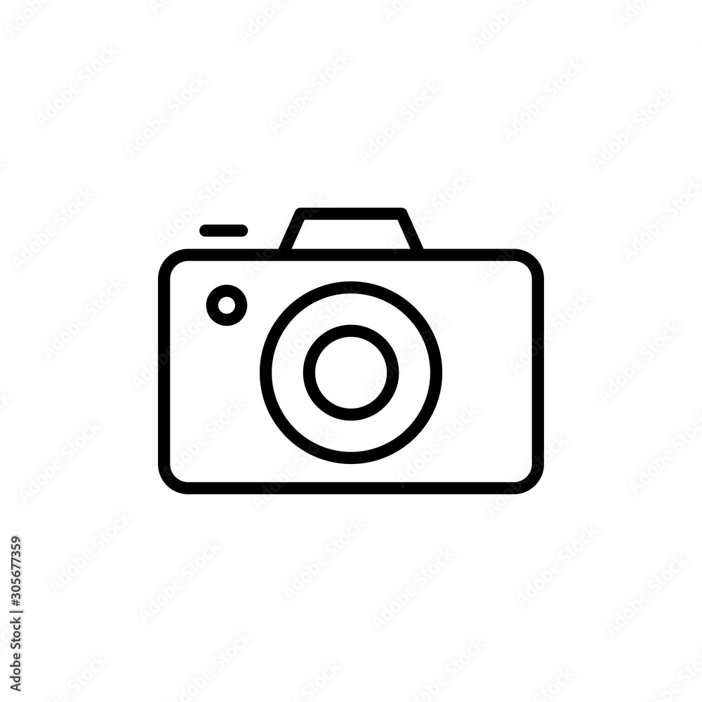 Camera Vector Line Icons of Network and Communication. Pixel perfect. Camera Vector Line Icons of Network and Communication. Pixel perfect.