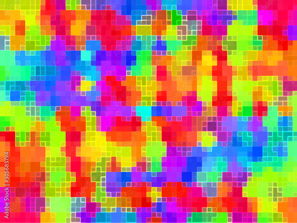 Fototapeta premium Abstract colorful background texture for wallpaper pattern backdrop decoration graphic fabric striped art design illustration geometric mosaic