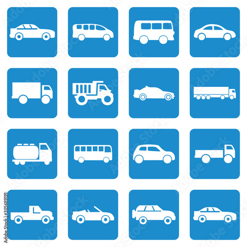 car icon, bus, ambulance icon vector design symbol 