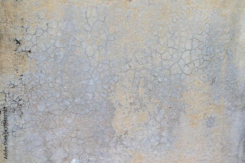Abstract grunge gray concrete texture background. Cracks and old cement wall texture