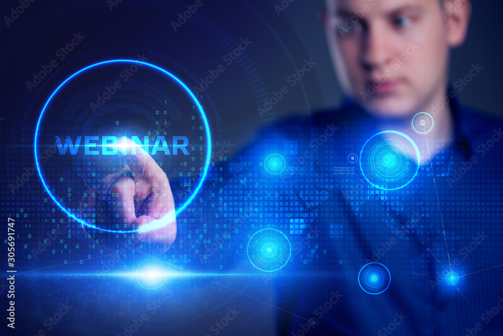Business, Technology, Internet and network concept. Webinar e-learning. Training concept. Business, Technology, Internet and network concept. Webinar e-learning. Training concept.