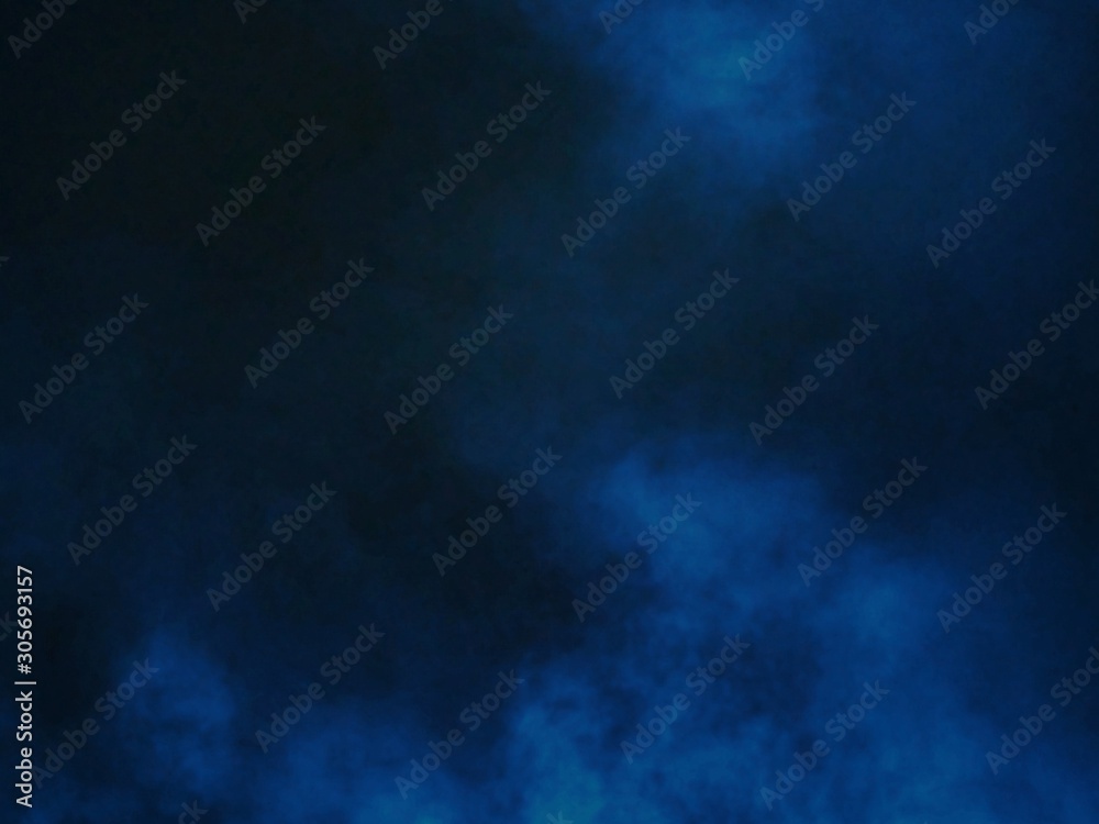 Light blue and dark blue background design concept in sky blue and group fluffy