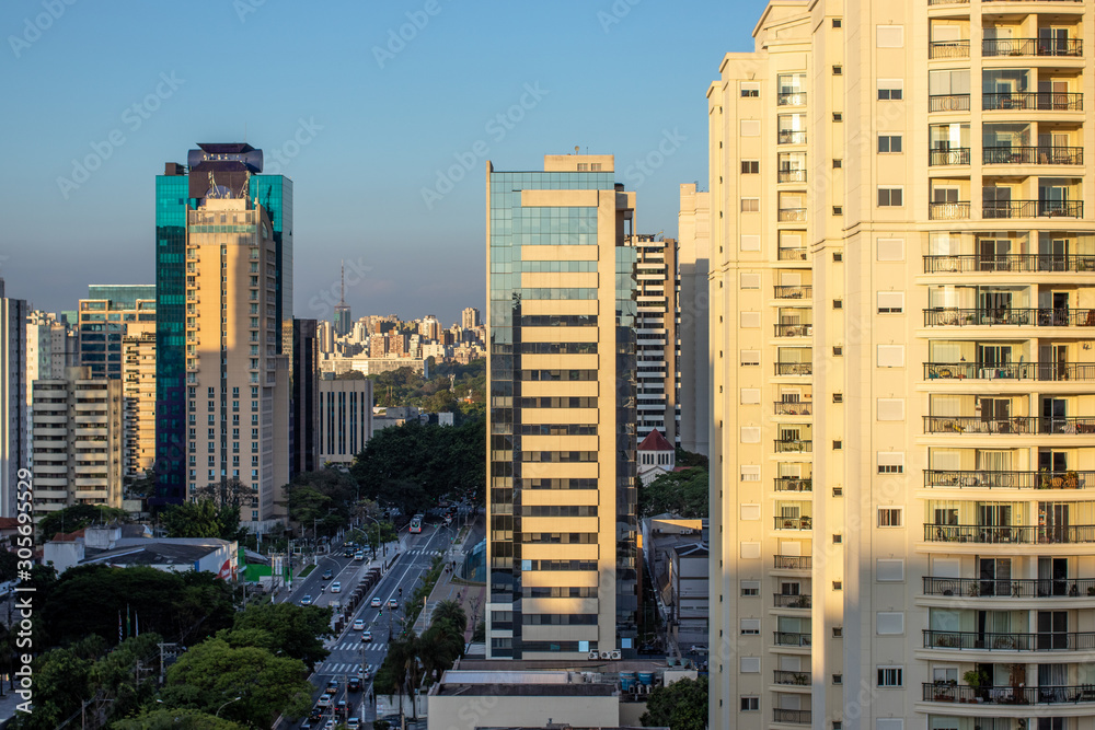 Fototapeta premium prédios na cidade