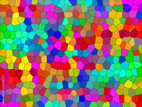 Wallpaper Mural Abstract colorful background texture for wallpaper pattern backdrop decoration graphic fabric striped art design illustration geometric mosaic Torontodigital.ca