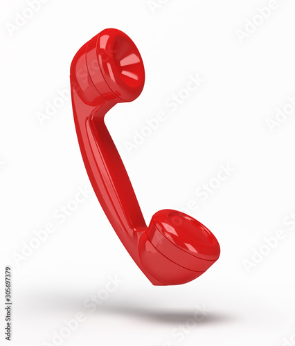 Foto Red handset